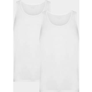 Urban Quest bambus tanktop 2-pak i hvid til herre