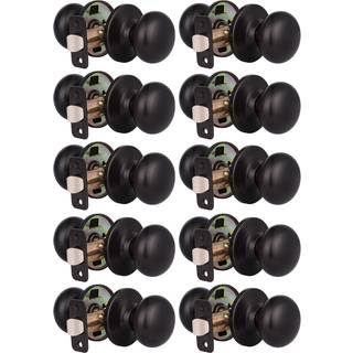 Knobwell 10 Pack Moderne d?rknap Passage D?rknap Indstil skabsd?rknapper Hall og skabsd?rsknap i klassisk stil med skjulte skruer olie gnidet bro