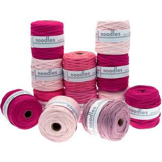 noodles Textilgarn Pinktöne