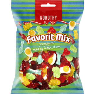 Nordthy Favorit Mix - 170 g