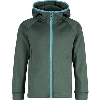 Stoic Kid's AlsterbroSt. Stretch Fleece Hoody Fleecejakke Børn størrelse 128 farve olivengrøn