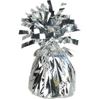 Tischdeko & Ballongewicht Silber