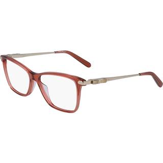 Ferragamo Kvinde SF2872 251 Optiske stel Plast Brun Firkantet