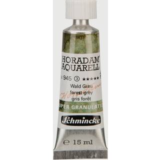 Schmincke - Horadam Aquarell Super Granulation 14 945 006 Skovgrå 15 ml rør Meget stærke granulerende farver fineste supergranulerende akvareller