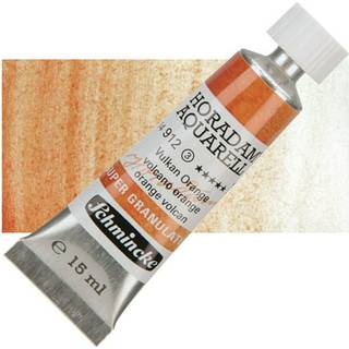 Schmincke - Horadam Aquarell Super Granulation 14 912 006 Volcano Orange 15 ml r?r Meget st?rke granulerende farver Finest supergranulerende akva