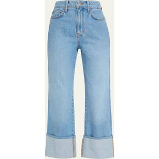 Veronica Beard Dylan high-rise straight jeans - blue - 23