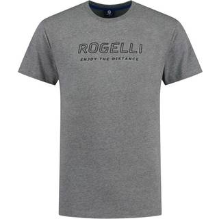 Rogelli Fritidstrøje Logo T-shirt Grey Melange