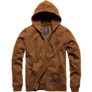 Vintage Industries Rødstone Hoodie Brun Duck - L