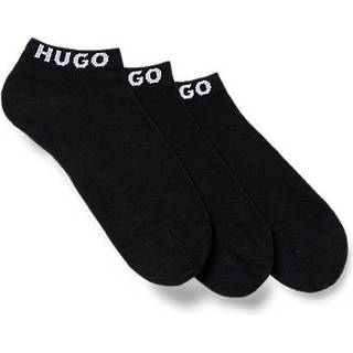 HUGO 3-pak ankelstrømper i sort