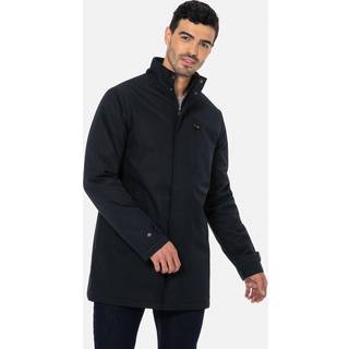 Threadbare Threadbare Black Dark Showerproof Funnel Neck Lightweight Coat