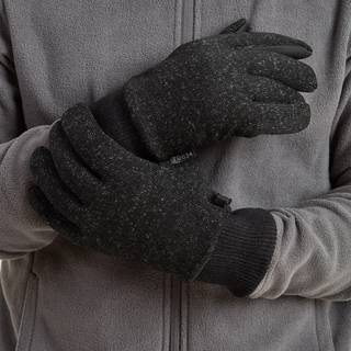 Tog 24 Tog 24 Grey Storm Winter Knitlook Powerstretch Gloves