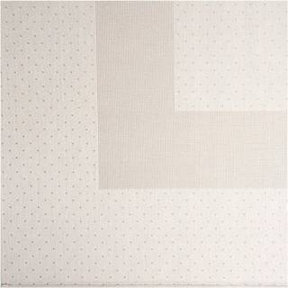Tischdecke beige mit Tupfen 90x90cm - Beige