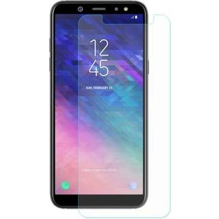 Samsung Galaxy A6 Plus skærmfilm i ægte hærdet glas med runde kanter