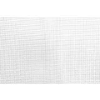 Plastikstramin weiß 5,7x4,9 Stiche/cm - Weiß