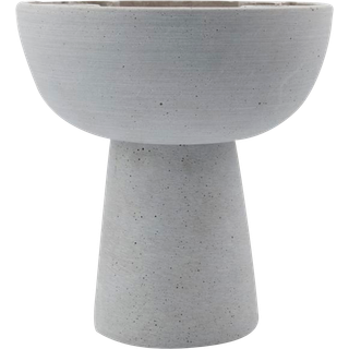 House Doctor Marb Lysestage Ø20 Cm Beton - Lysestager Polyresin Grå - 207870102