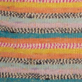 DROPS Fabel Print 923 Country fair Indhold: 75% Uld, 25% Polyamid Garngruppe: A (23 - 26 masker) / 4 ply / fingering Vægt/længde: 50 gram = ca. 205 meter Anbefalede pinde: 3 mm Strikkefasthed: 10 x 10 cm = 24 m x 32 p Finvask eller Uldvask 40ºC / Brug aldrig skyllemiddel / Tørres fladt.