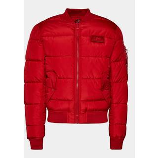 ALPHA INDUSTRIES Herren Steppjacke rot unifarben