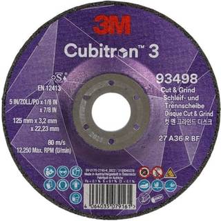 Cubitron 3 skære-/skrubskive T27 125×3,2mm