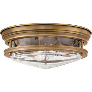 Hadrian udendørs loftslampe, bronze/klar