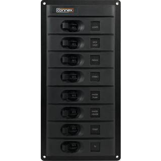 Strømafbryderpanel / sikringspanel Connex Circuit Breaker Panel, 20 A, 8 afbrydere, med automatsikringer