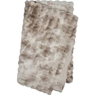 Skinnwille, Misty plaid 140x220 cm Sand