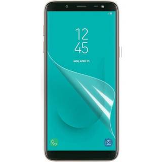 Samsung Galaxy J6 (2018) skærmfilm i ordinært blødt materiale - Transparent