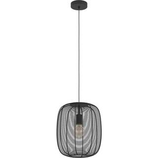 Rinroe hængelampe, Ø 32,5 cm, sort, stål
