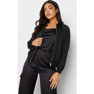 PixieGirl Petite Satin Bomber JakkeEU 34 Petite (UK 6 P)