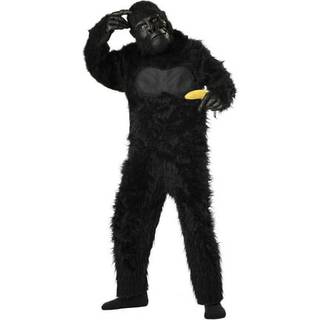 B?rne deluxe gorilla kostume stort (10-12)