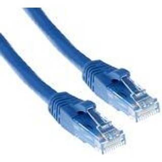 ACT IS8601 netværkskabel Blå 1 m Cat6 U/UTP (UTP)