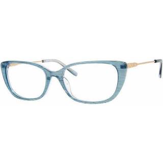 Adensco AD 242 0OXZ 53 Briller Kvinder Blue - Transparent Striped Cerulean Blue - 53mm