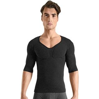 Rounderbum Padded Muscle T-Shirt - Black