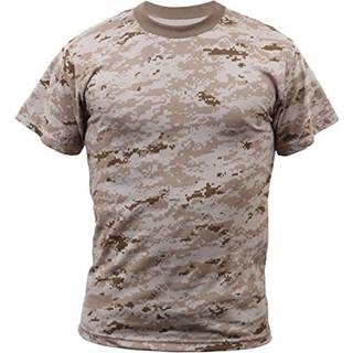 Rothco Camouflage T-Shirts Børn Digital Desert