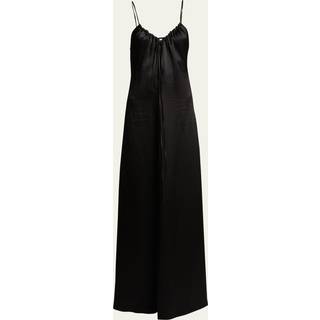 Proenza Schouler White Label Harper satin maxi dress - black - L