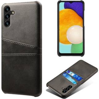 SKALO Samsung A54 5G PU-læder Kortholder Cover - Sort
