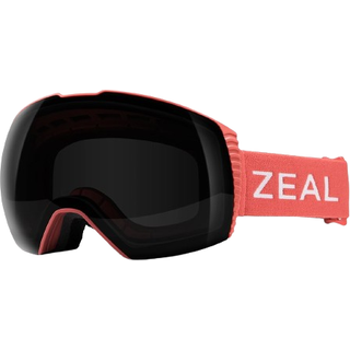 Zeal Optics Cloudfall - Dark Grey w/Sky Blue Mirror Punch Optimum