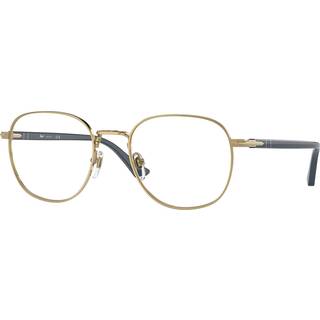 Persol Unisex PO1007V 515 Optiske stel Metal Guld Transparent Pillow Normal