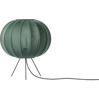 MADE BY HAND KNIT-WIT LAV 45 RUND TWEED GREEN GULVLAMPE