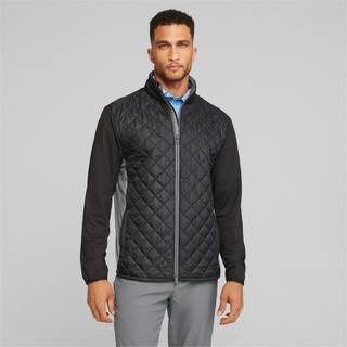Puma Frost Quilted Puma Black/Slate Grey L Jakke