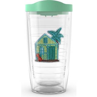 Tervis fremstillet i USA Double Walled Beach House Retreat Collection Isoleret Tumbler Cup holder drikkevarer koldt og varmt 16oz mojito hus