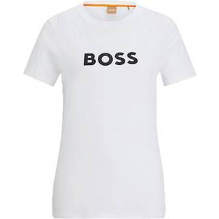 T-shirt i bomuldsjersey med kontrastlogo