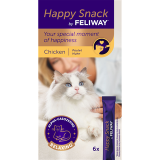 Beroligende godbidder til katte Feliway Happy Snack 6 stk