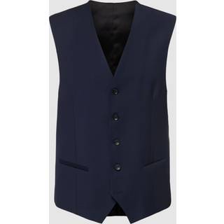 CG Herren Weste blau Slim Fit