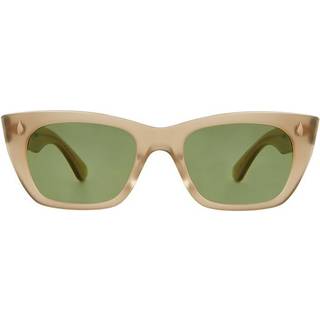 Garrett Leight WEBSTER SUN CHANT/GRN 49 Solbriller Mænd Brun - Chanterelle - 49mm