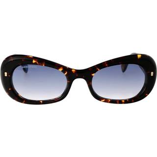 Dsquared2 D2 0110/S 086/08 52 Solbriller Kvinder Tortoiseshell - Dark Tortoise - 52mm