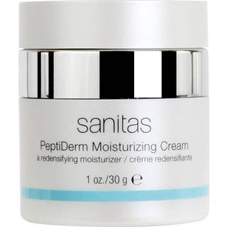 Sanitas hudpleje peptider fugtighedscreme peptider ultra hydrering fugtighedscreme til aldrende hud 1 ounce