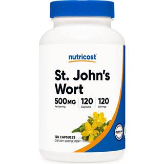 Nutricost – St. Johns Wort 500 mg, 120 kapsler