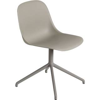 Muuto Fiber Drejestol Grå Uden Armlæn