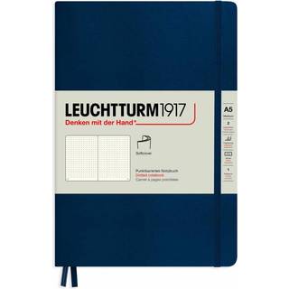 Notizbuch Medium dotted Softcover A5 - Marine