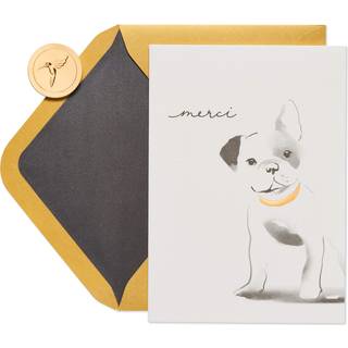 Papyrus blank takkort (Merci)